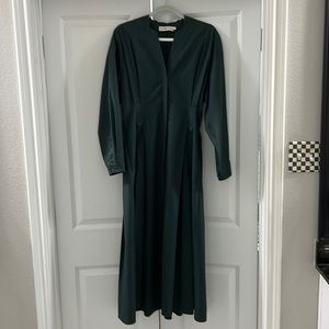 Forest green Tory Burch dress.  NWT